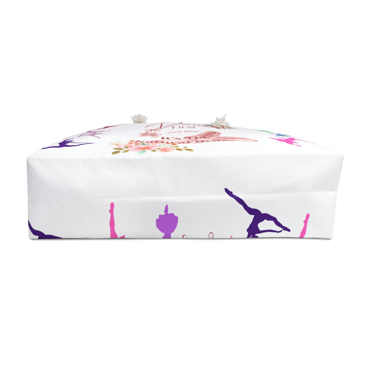 Dance First Think Later Weekender Bag - Perfect for Professional Dancers, Workout Gear, Dance Competitions