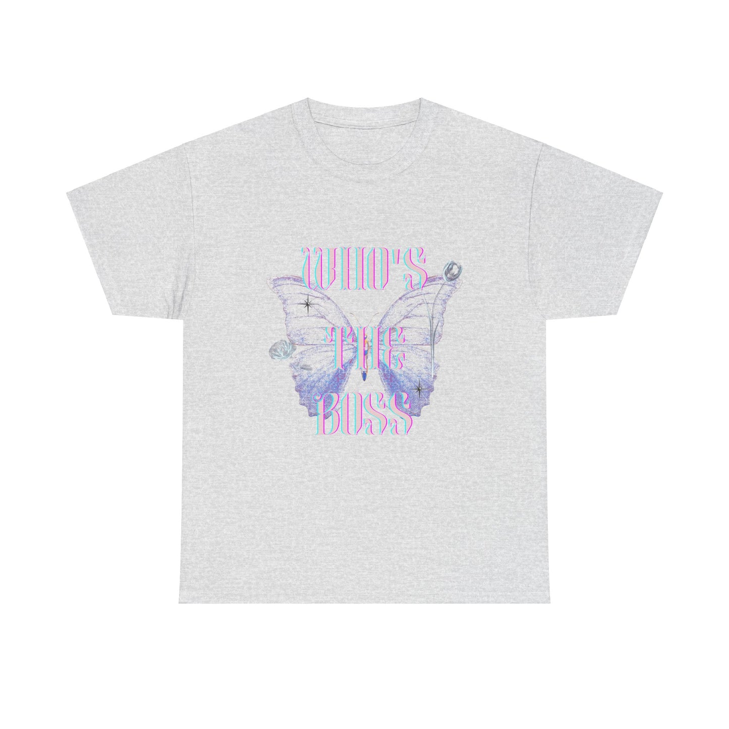 Mom's the boss Unisex Heavy Cotton T-shirt, Funny Mother's Day Gift, Mom Shirt, Mom Boss Shirt, Mom Birthday Gift, Mom Fashion, Mom Apparel