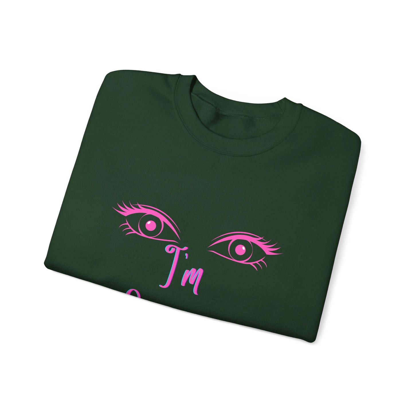 Seeing in HD Espresso Unisex Heavy Blend™ Crewneck Sweatshirt