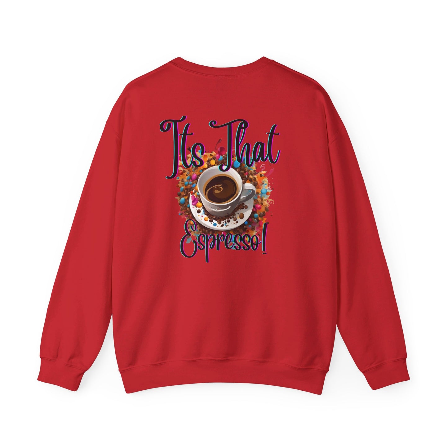 Seeing in HD Espresso Unisex Heavy Blend™ Crewneck Sweatshirt