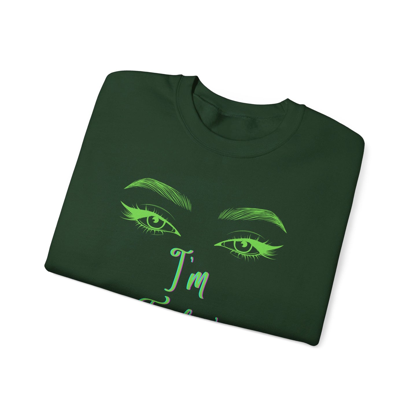 Feelin Grinchy Unisex Heavy Blend™ Crewneck Sweatshirt