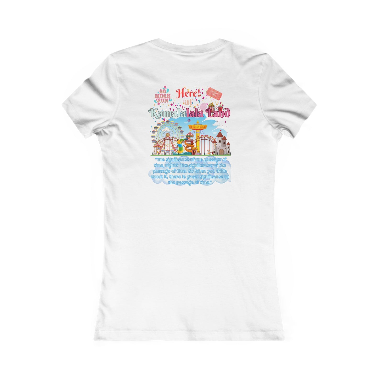 Kamala Lalaland Women's Favorite Tee, Election 2024 Presidential Candidate, Political Shirt, Political Fashion, Statement Tee, 2024 Election