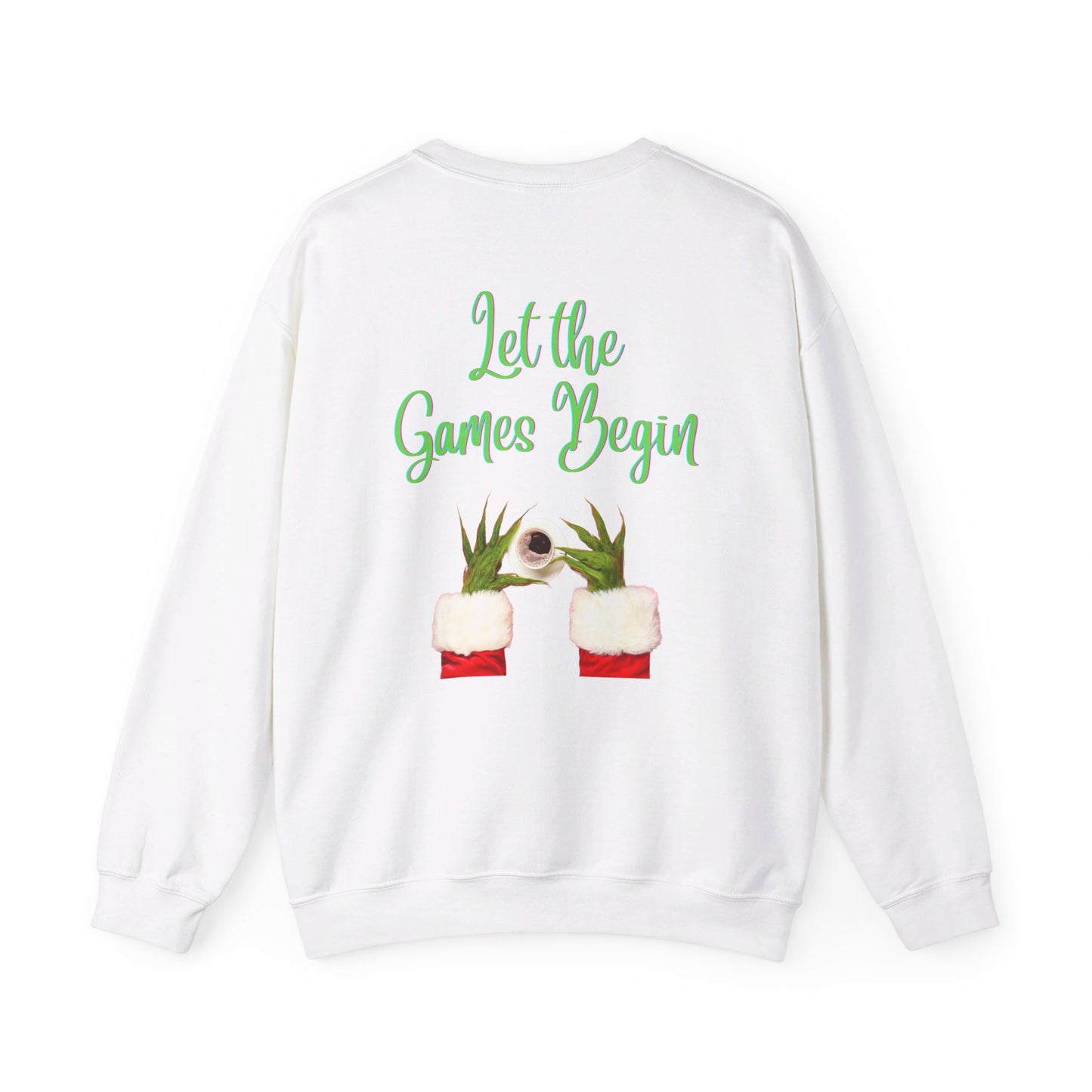 Feelin Grinchy Unisex Heavy Blend™ Crewneck Sweatshirt