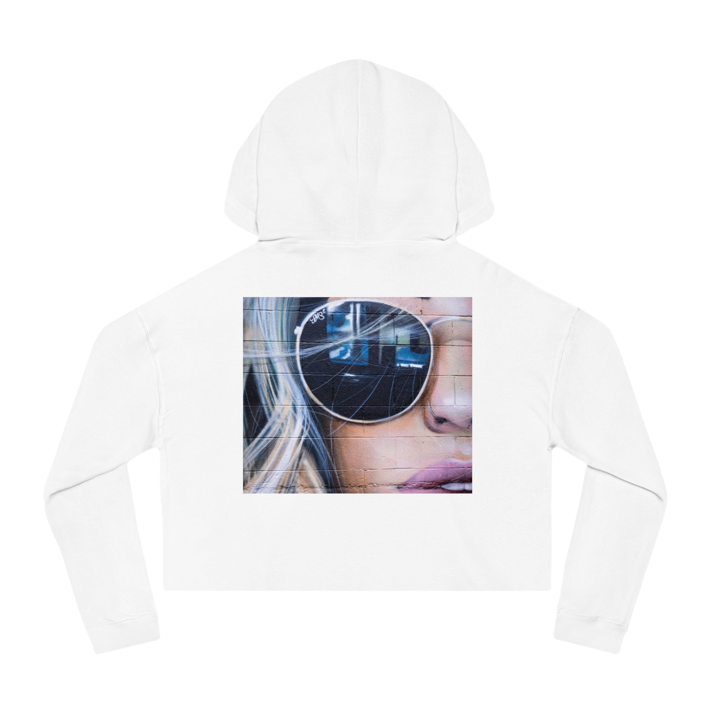 Sunglass Chic Crop Hoodie