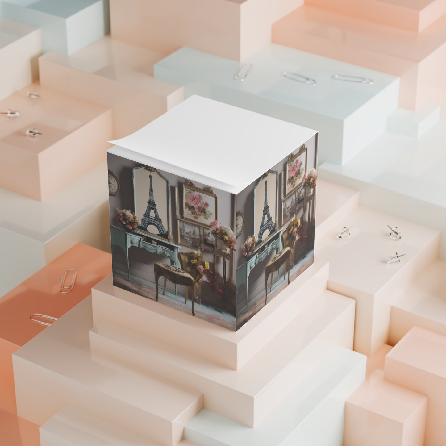 Paris Deux Note Cube