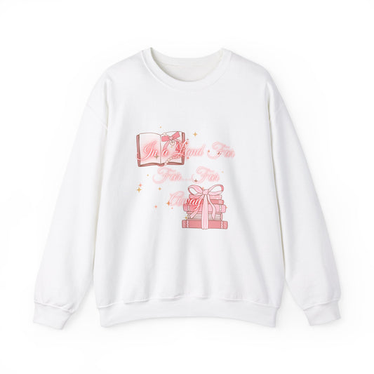 Far Away Fairytales Unisex Heavy Blend™ Crewneck Sweatshirt, Cozy Winter Wear, Fairytales Clothing, Storybook Fashion, Gift For Book Lovers
