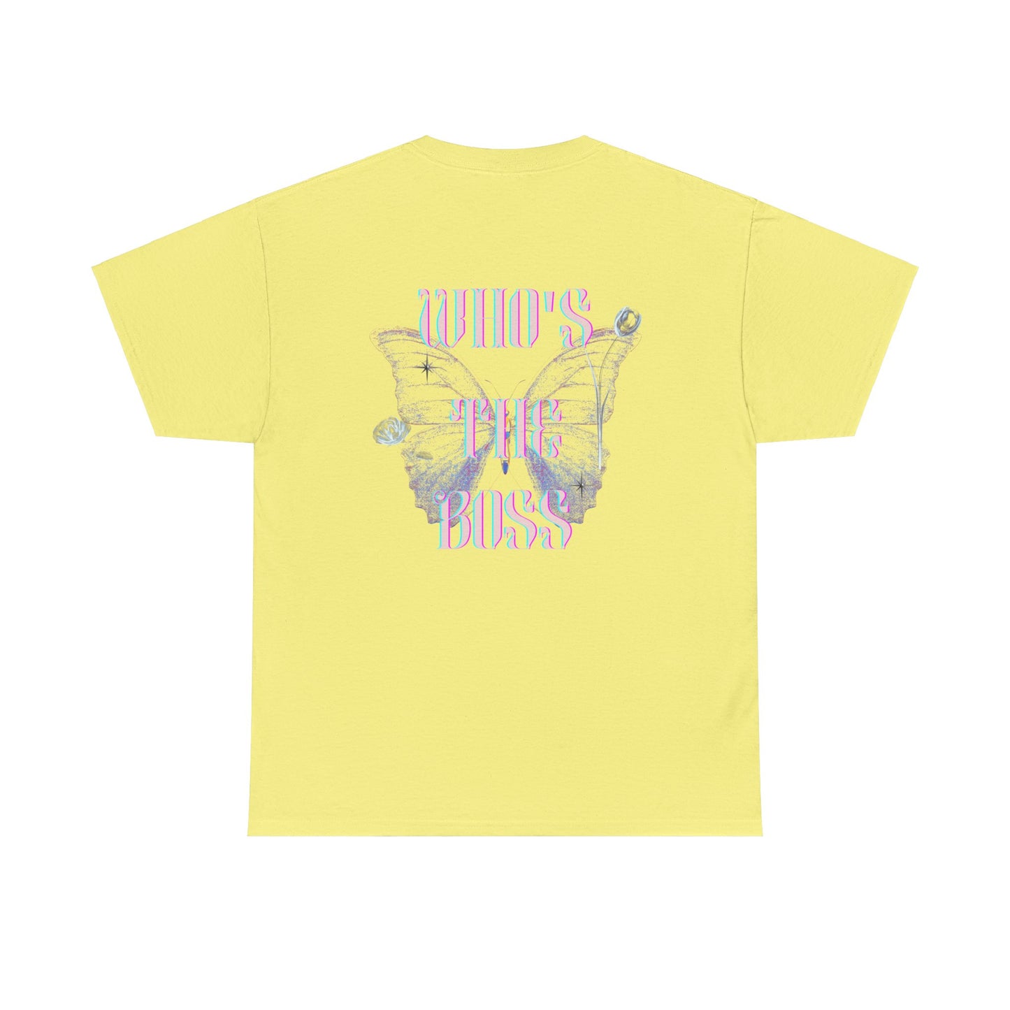 Mom's the boss Unisex Heavy Cotton T-shirt, Funny Mother's Day Gift, Mom Shirt, Mom Boss Shirt, Mom Birthday Gift, Mom Fashion, Mom Apparel
