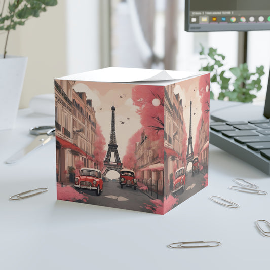 Paris Note Cube