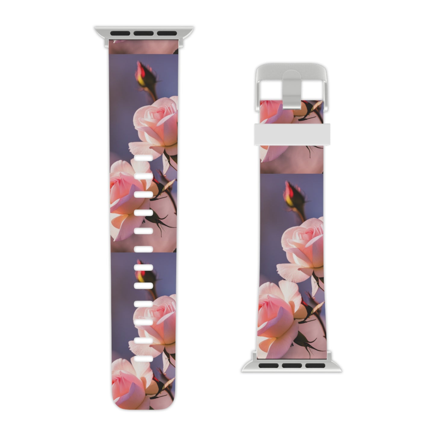 Pink Roses Apple Watch Arm Band