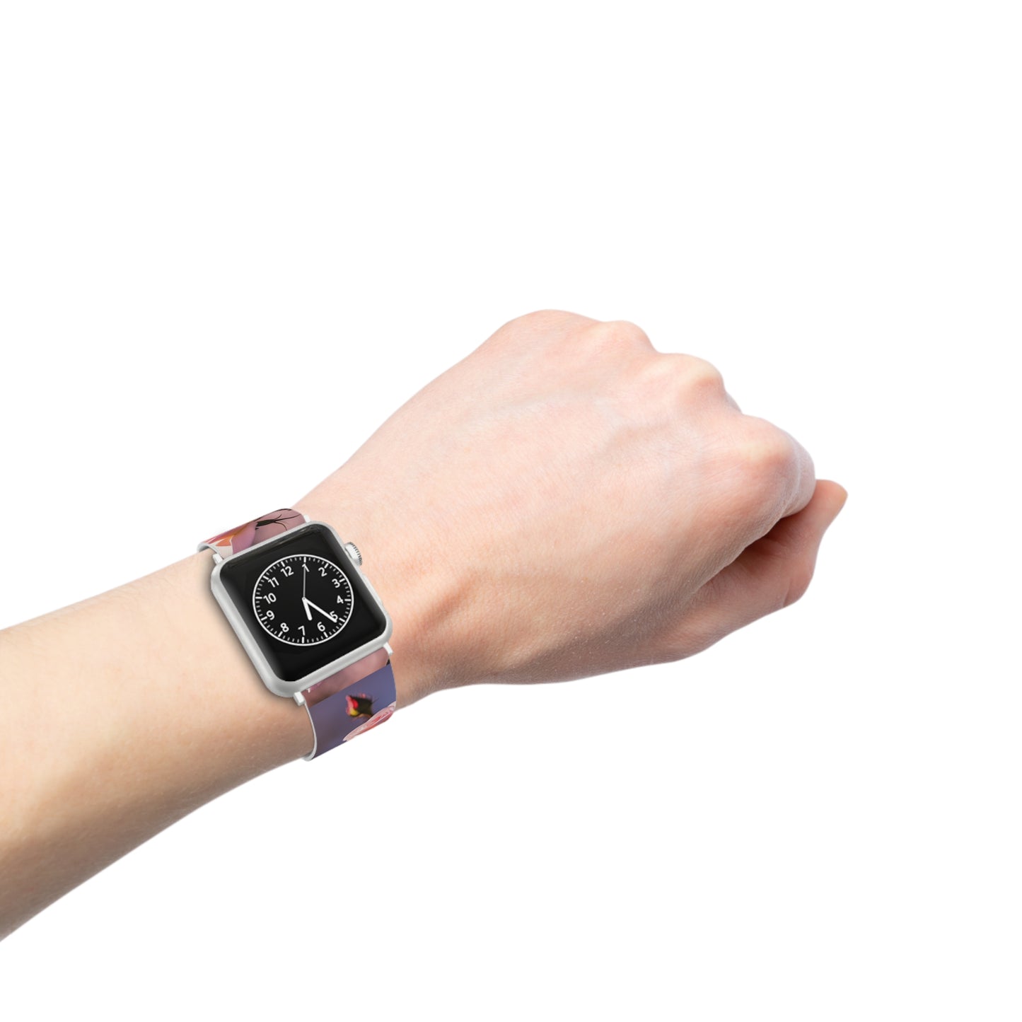 Pink Roses Apple Watch Arm Band