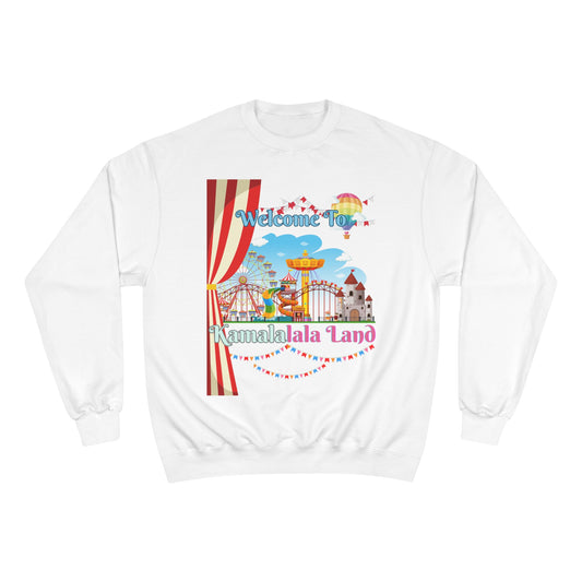KamalaLaLa Land Champion Sweatshirt - Funny Political Election Gift for Him or Her