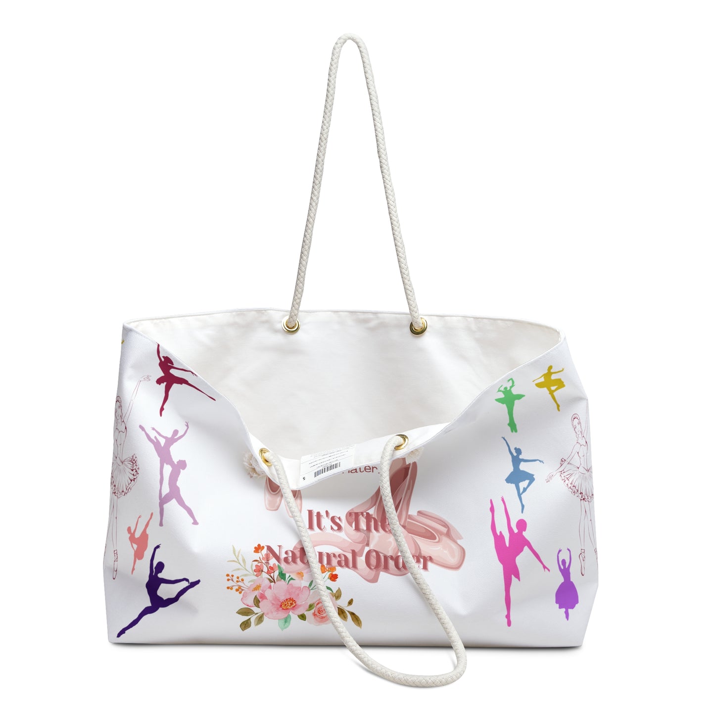 Dance First Think Later Weekender Bag - Perfect for Professional Dancers, Workout Gear, Dance Competitions