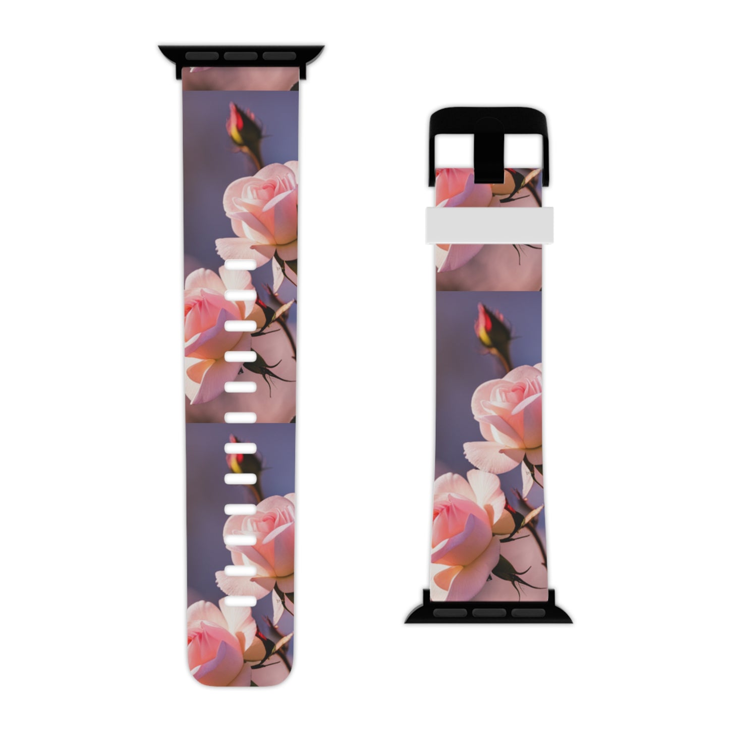 Pink Roses Apple Watch Arm Band