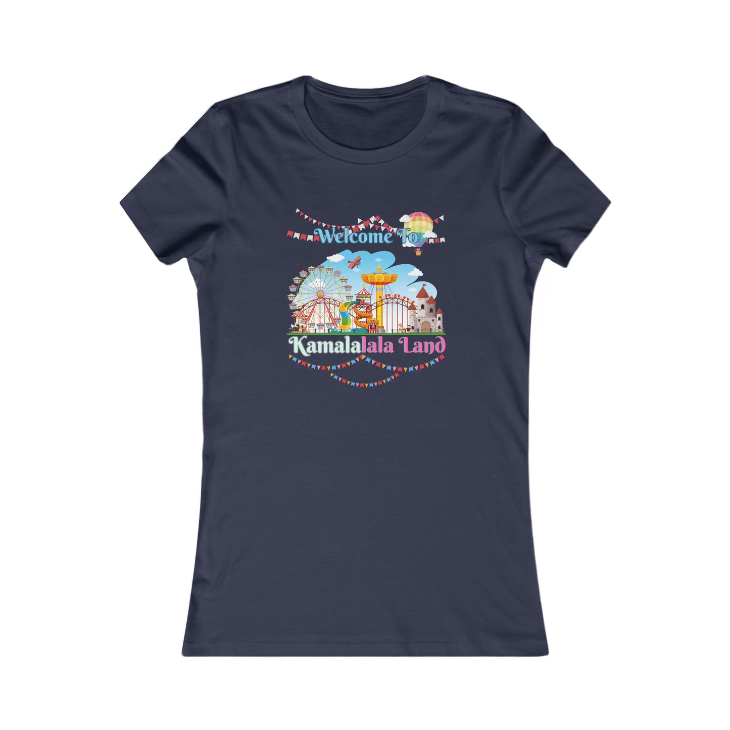 Kamala Lalaland Women's Favorite Tee, Election 2024 Presidential Candidate, Political Shirt, Political Fashion, Statement Tee, 2024 Election