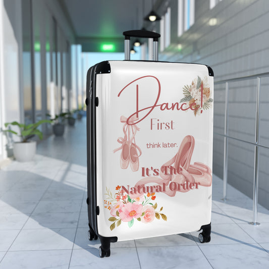 Dance First Suitcase