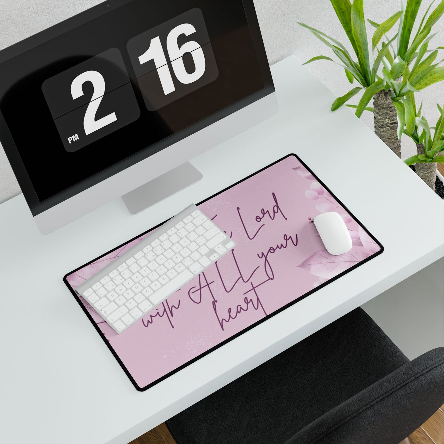 Trust in The Lord Desk Mat