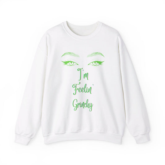 Feelin Grinchy Unisex Heavy Blend™ Crewneck Sweatshirt