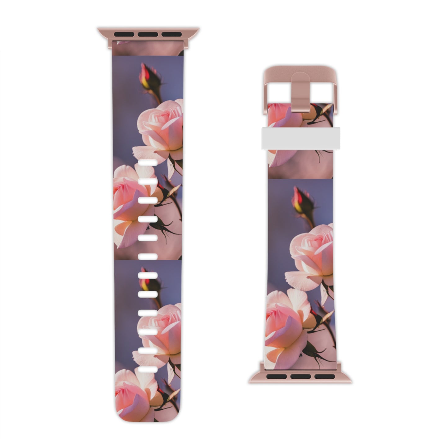Pink Roses Apple Watch Arm Band